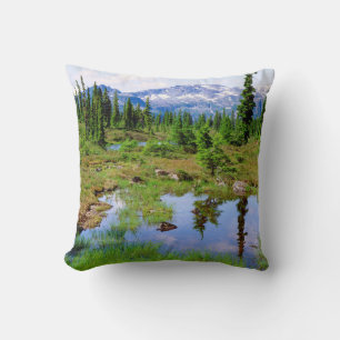 Cojín Decorativo Un tarn en el interior de la isla de Vancouver