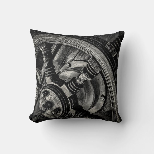 Cojín Decorativo Un timón de los barcos (Anverso)