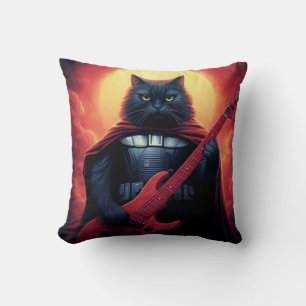 Cojín Decorativo Un truco que sacude a los cosmos   Señor del Gato 