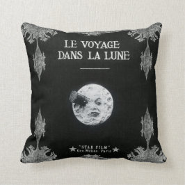Cojín Decorativo Un viaje a la luna o al la Lune de los dans de Le