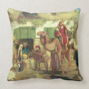 Cojín Decorativo Una calle en Jerusalén, 1867