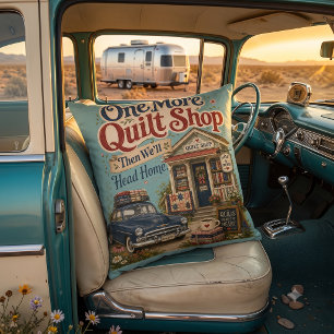 Cojín Decorativo Una escena de cottage vintage de una tienda de col