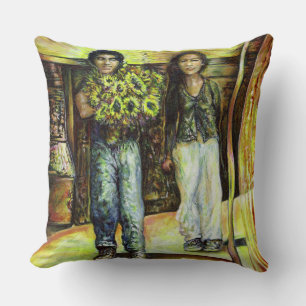 Cojín Decorativo Una fase de ChapeI de un ChaIIenge