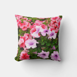 Cojín Decorativo Una foto de la naturaleza es una hermosa flor de p