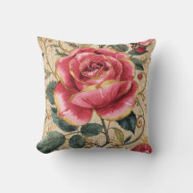 Una hermosa rosa rosa impactante, oro, lujosa