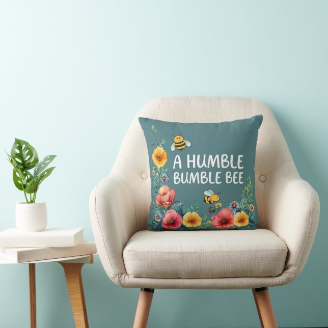 Cojín Decorativo Una Humilde Abeja Bumble (Silla)