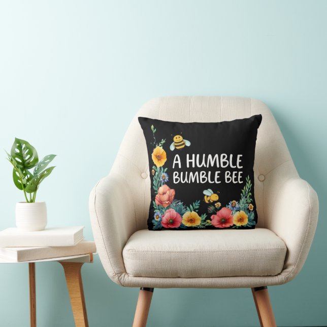 Cojín Decorativo Una Humilde Abeja Bumble (Silla)