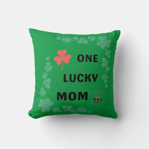 Cojín Decorativo Una madre afortunada irish T-Shirt