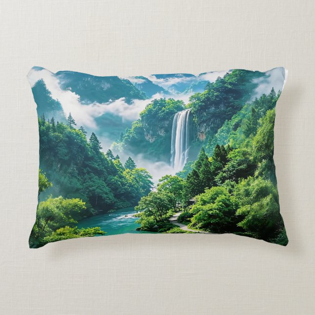 Cojín Decorativo Una Melodía Refrescante 033 (Anverso)