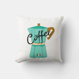 Cojín Decorativo Una moka de café italiana