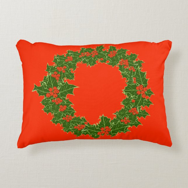 Cojín Decorativo Una Navidad Muy Feliz (Anverso)