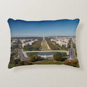 Cojín Decorativo Una opinión del paisaje del Washington DC