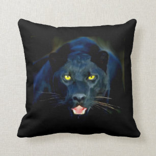 Cojín Decorativo Una pantera negra
