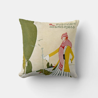 Cojín Decorativo Una pastora moderna