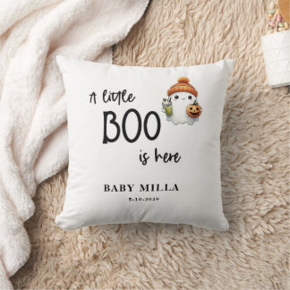 Cojín Decorativo Una pequeña Boo está casi lista para llegar Ducha