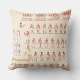 Cojín Decorativo Una pintura de pared en Beni Hasan que representa