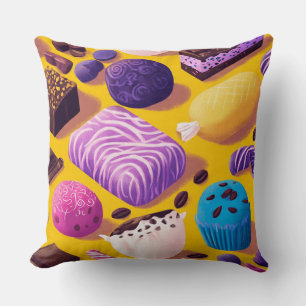 Cojín Decorativo Una suave dispersión de dulces