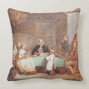 Cojín Decorativo Una tarde musical (aceite en lona) 2