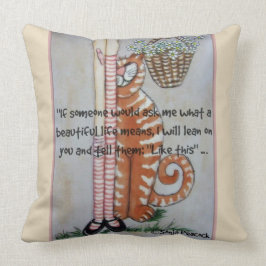 Cojín Decorativo Una vida hermosa