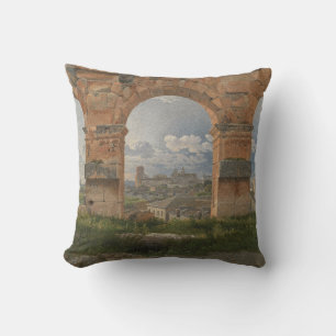 Cojín Decorativo Una vista a través de tres arcos del Coliseo