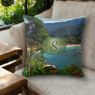 Cojín Decorativo Una vista de Yelapa 0828