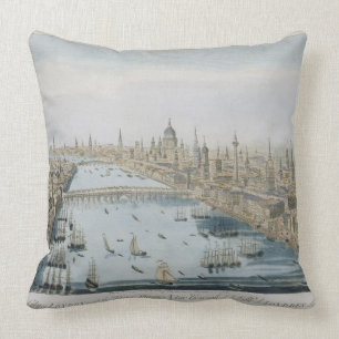 Cojín Decorativo Una vista general de la ciudad de Londres y del