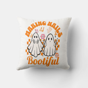 Cojín Decorativo Uñas de Halloween Preciosas