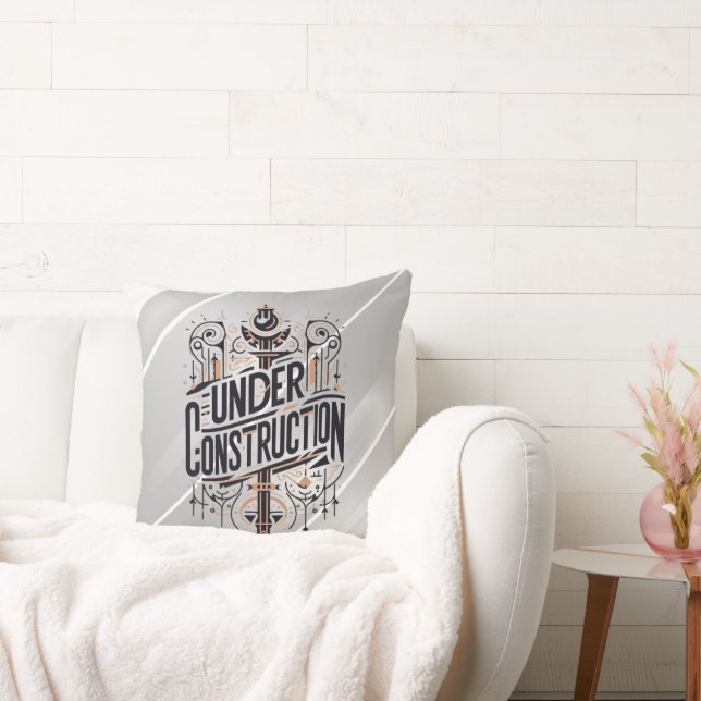 Cojín Decorativo Under Construction (Sofá)