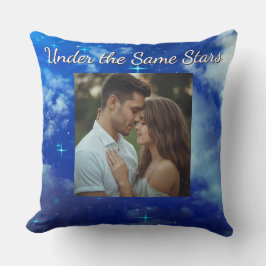Cojín Decorativo Under the Same Stars | Personalized Night Sky