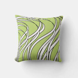 Cojín Decorativo Underwater Wave lime green
