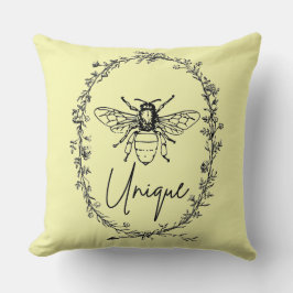 Cojín Decorativo único abeja