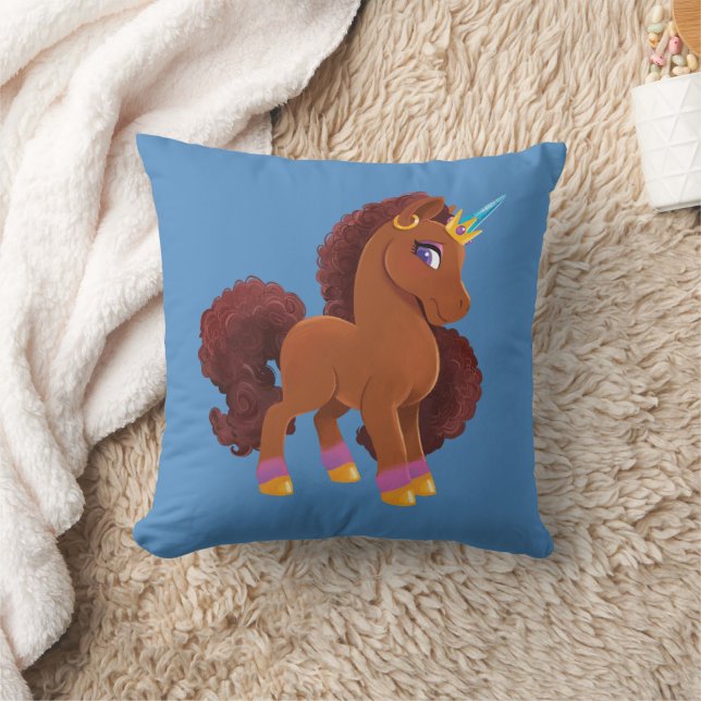 Cojín Decorativo Único orgullo de Unicornio (Manta)