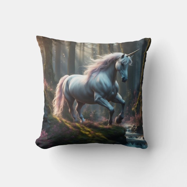 Cojín Decorativo Unicornio (Anverso)