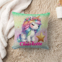 unicornio brillante estrella mágica