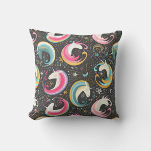 Cojín decorativo Unicornio de niñas pequeñas