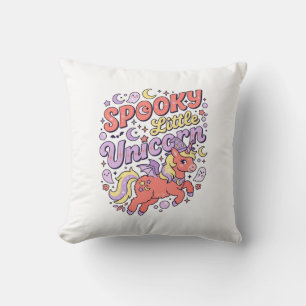 Cojín Decorativo Unicornio Espeluznante Unicornio Pequeño Caprichos