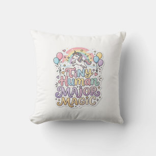 Cojín Decorativo Unicornio Humano Pequeño Magia Mayor Vector Premiu