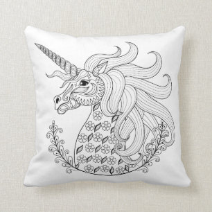 Cojín Decorativo Unicornio inspirado