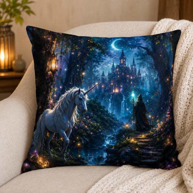 Cojín Decorativo Unicornio Mágico (Subido por el creador)