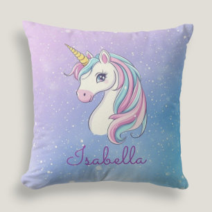 Cojín Decorativo Unicornio mágico personalizado de burro
