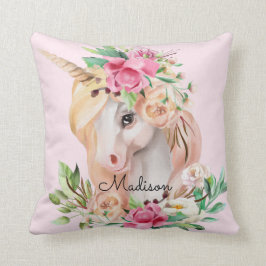 Cojín Decorativo Unicornio personalizado
