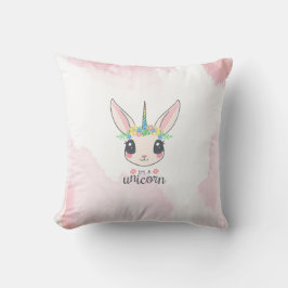 Cojín Decorativo Unicornio rosa dulce