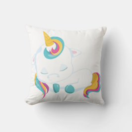 Cojín Decorativo Unicornio, un bebé dormido