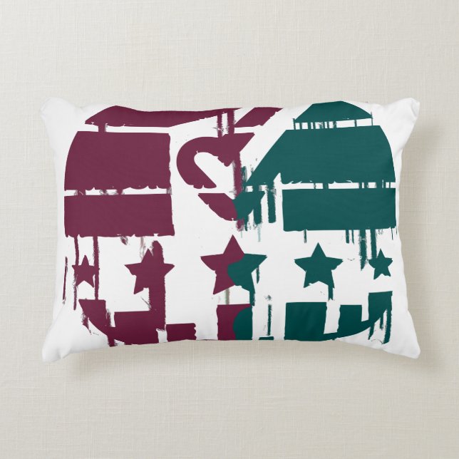 Cojín Decorativo Unidos defendemos el cambio (Anverso)