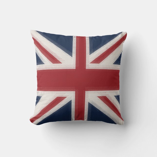 Cojín Decorativo Union Jack (Anverso)