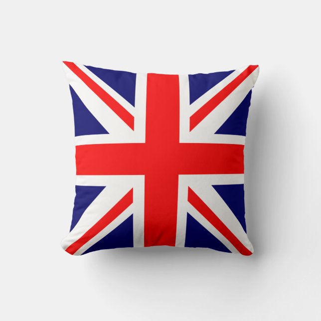 Cojín Decorativo Union Jack (Anverso)