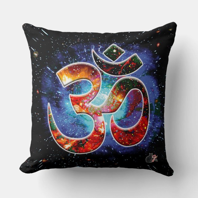 Cojín Decorativo Universal OM Asana (Anverso)