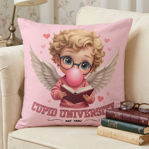 Cojín Decorativo Universidad Cupido Bubblegum Angel Estética