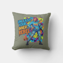 Cojín Decorativo Unleash Your Inner Rebel -