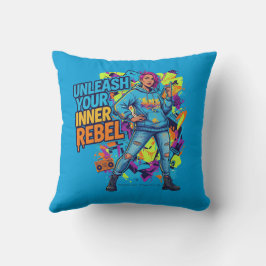 Cojín Decorativo Unleash Your Inner Rebel -